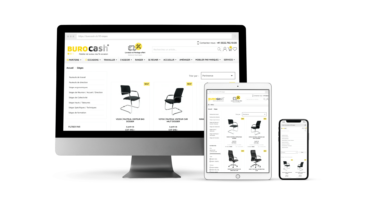 Création du site e-commerce Burocash à Genève