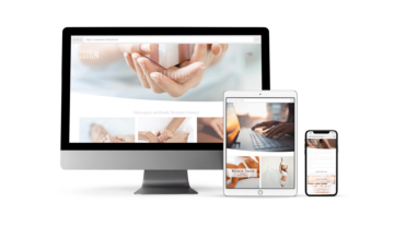 Création de site internet pour cabinet de massage Corps Sain