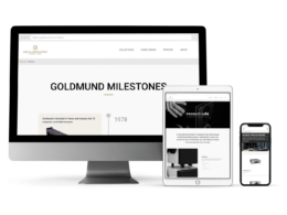 Création de l'expérience web Goldmund Milestones