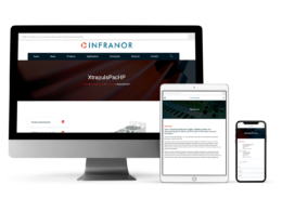 Création du site web Infranor